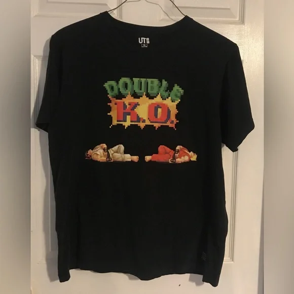 Uniqlo | Shirts | Street Fighter Double Ko Graphic Tshirt | Poshmark